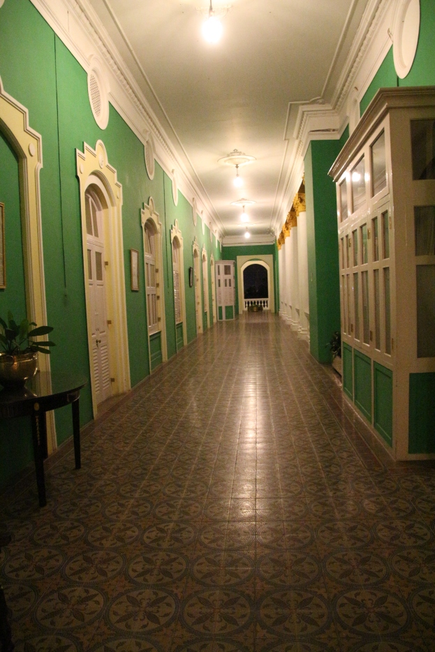Walking the halls at night